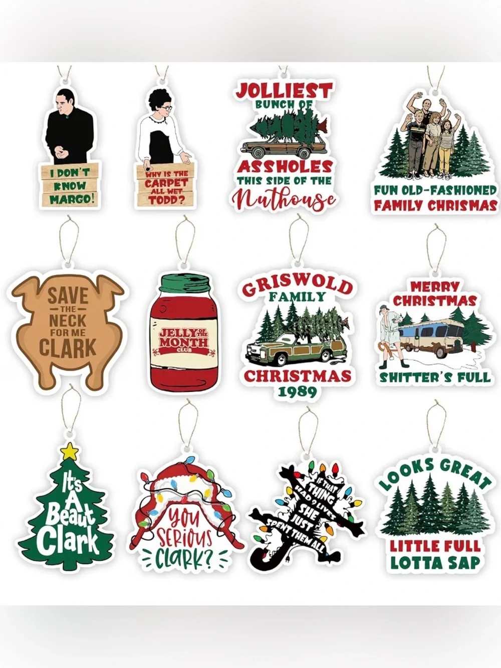 🎃Griswold Family Christmas Wooden Ornament - Your Choice